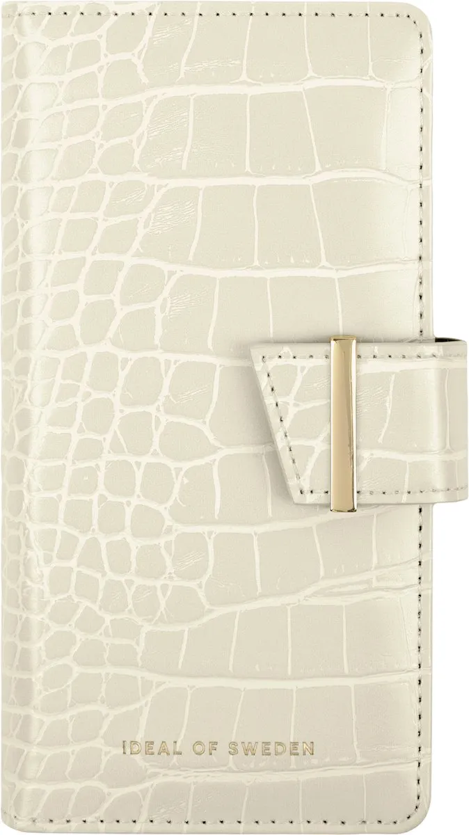 iDeal of Sweden Phone Wallet iPhone 13 Pro Beige Croco