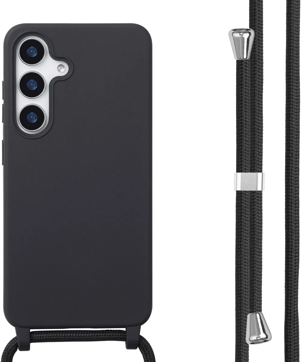 imoshiion Hoesje Samsung Galaxy S25 - Zwart
