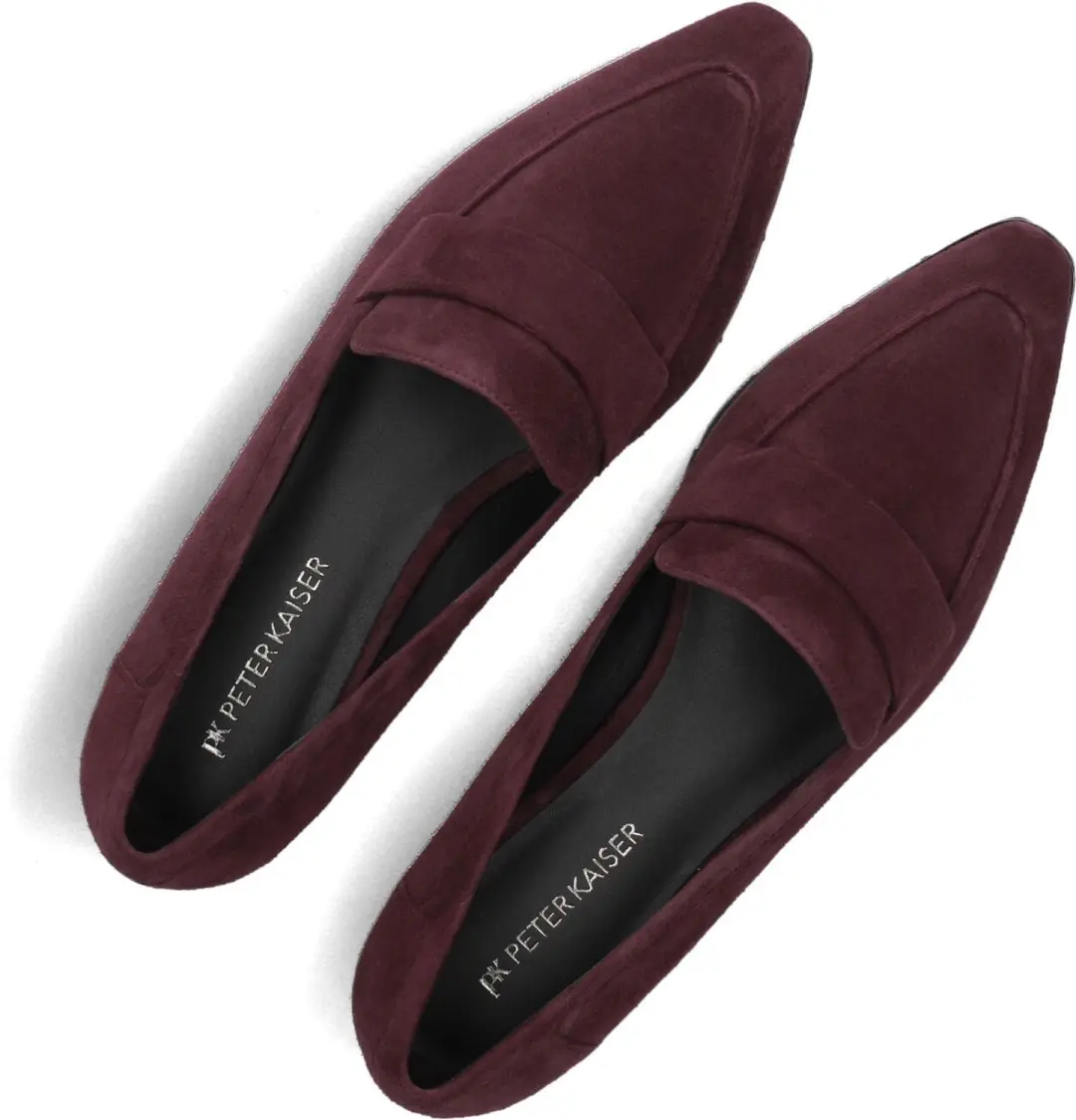 Peter Kaiser 72108 Suède Loafers Dames - Bordeaux - afbeelding 6 van 6