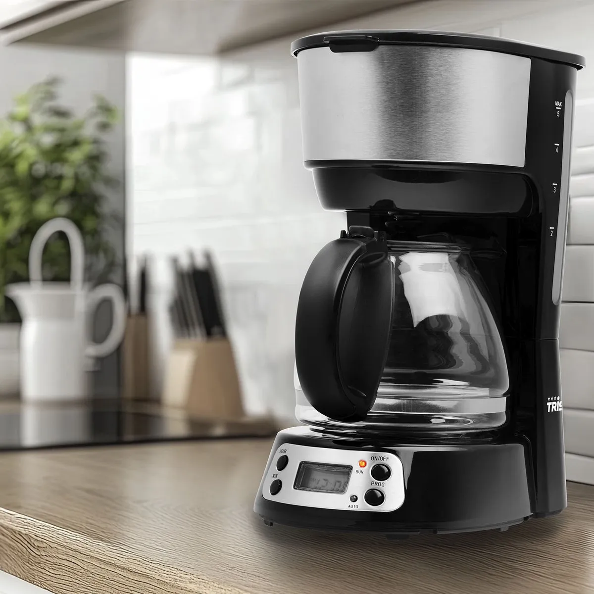 Tristar CM-1284 Koffiezetapparaat Filterkoffie 600W - 7 Kopjes - Zwart