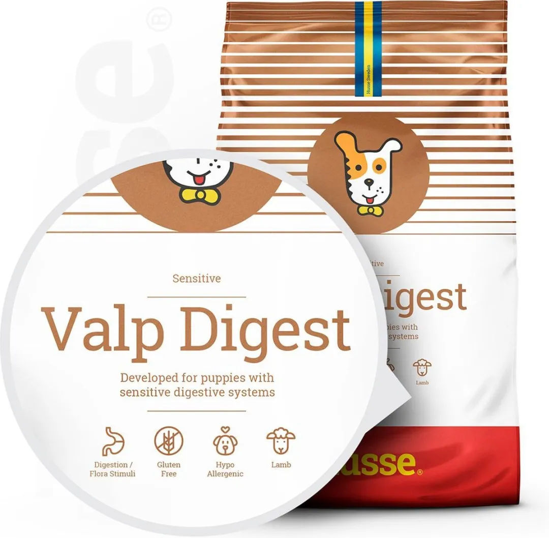 Husse Valp Lam en Rijst Puppyvoer 12,5 kg