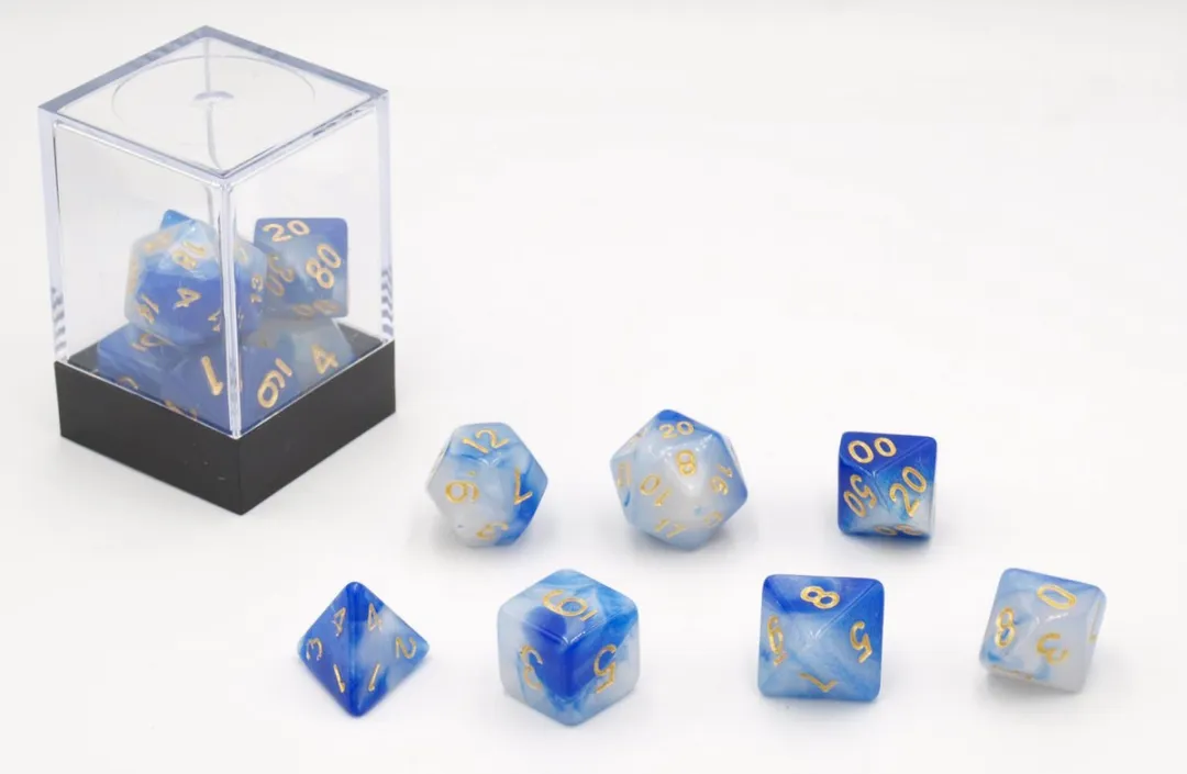 HOT Games Dobbelstenen Set 7 Stuks