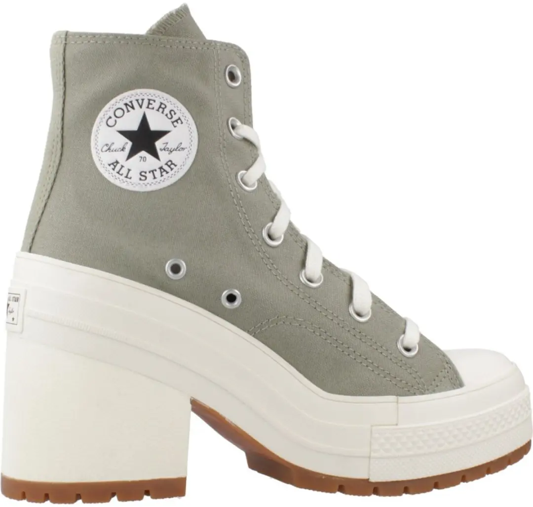 CONVERSE CHUCK TAYLOR ALL STAR 70 DE LUXE HEEL HI Groen 36 EU