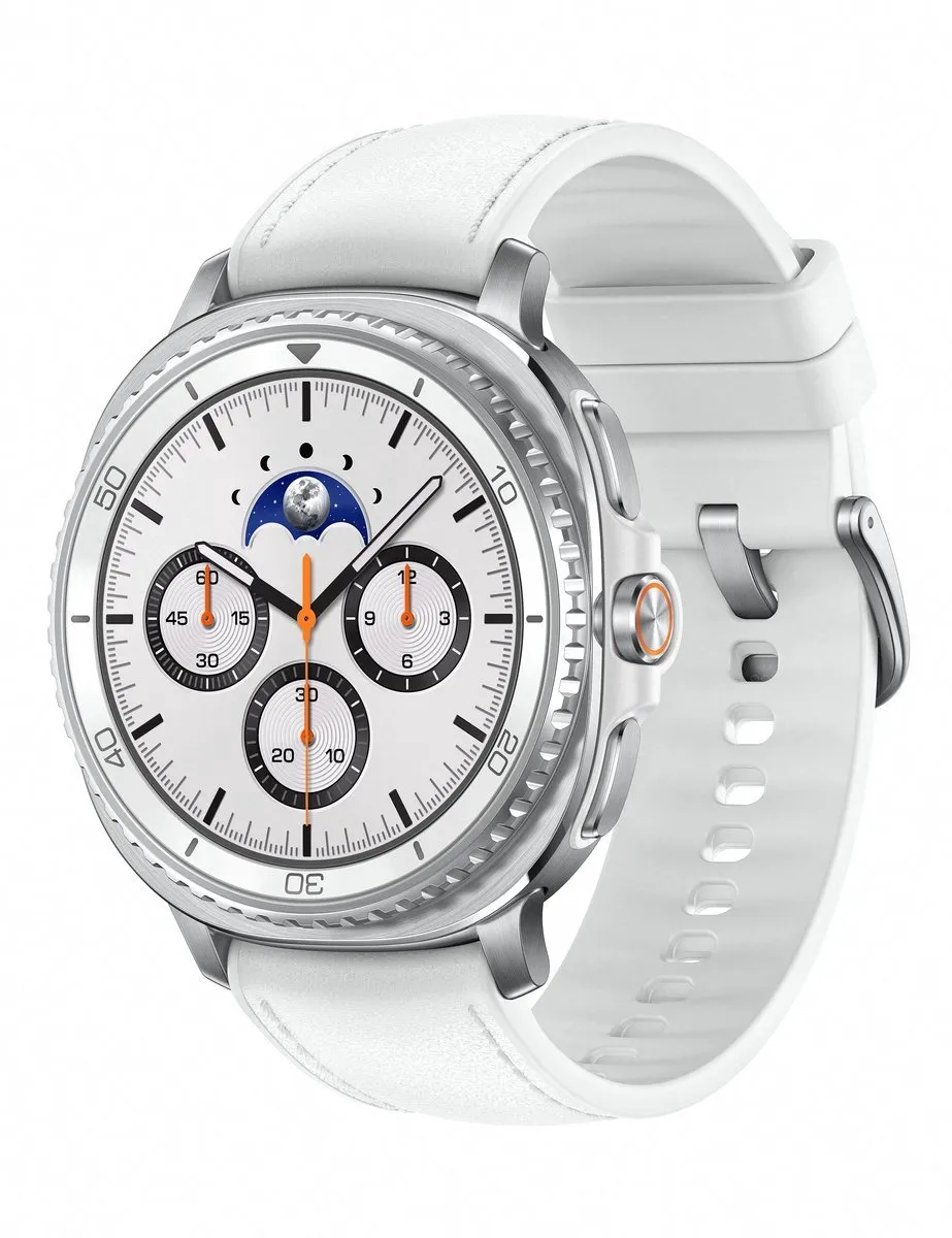 Samsung Galaxy Watch8 Classic 46mm LTE - Zilverkleurig/Wit