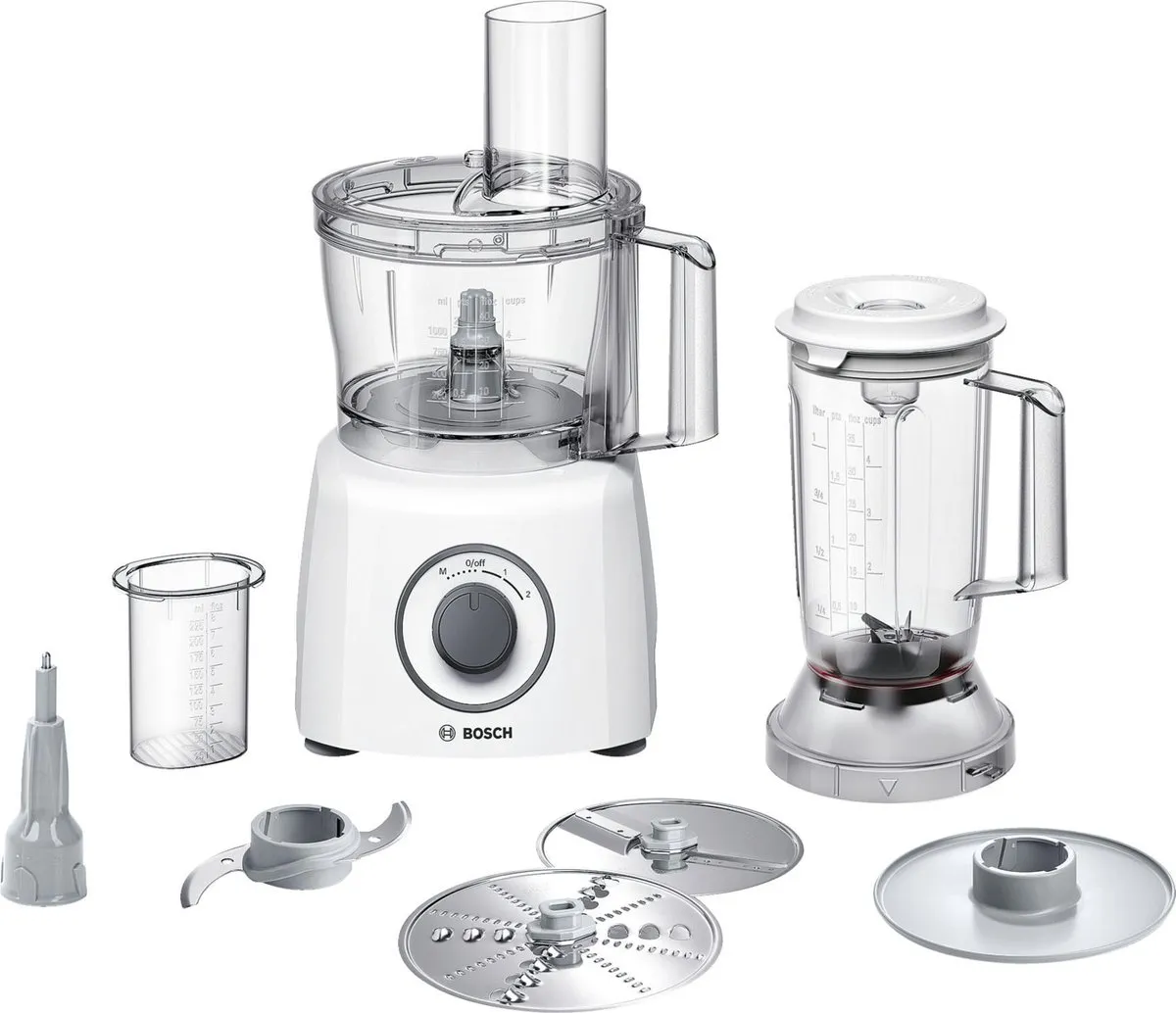 Bosch MCM3200W MultiTalent 3 Keukenmachine 800W - Wit