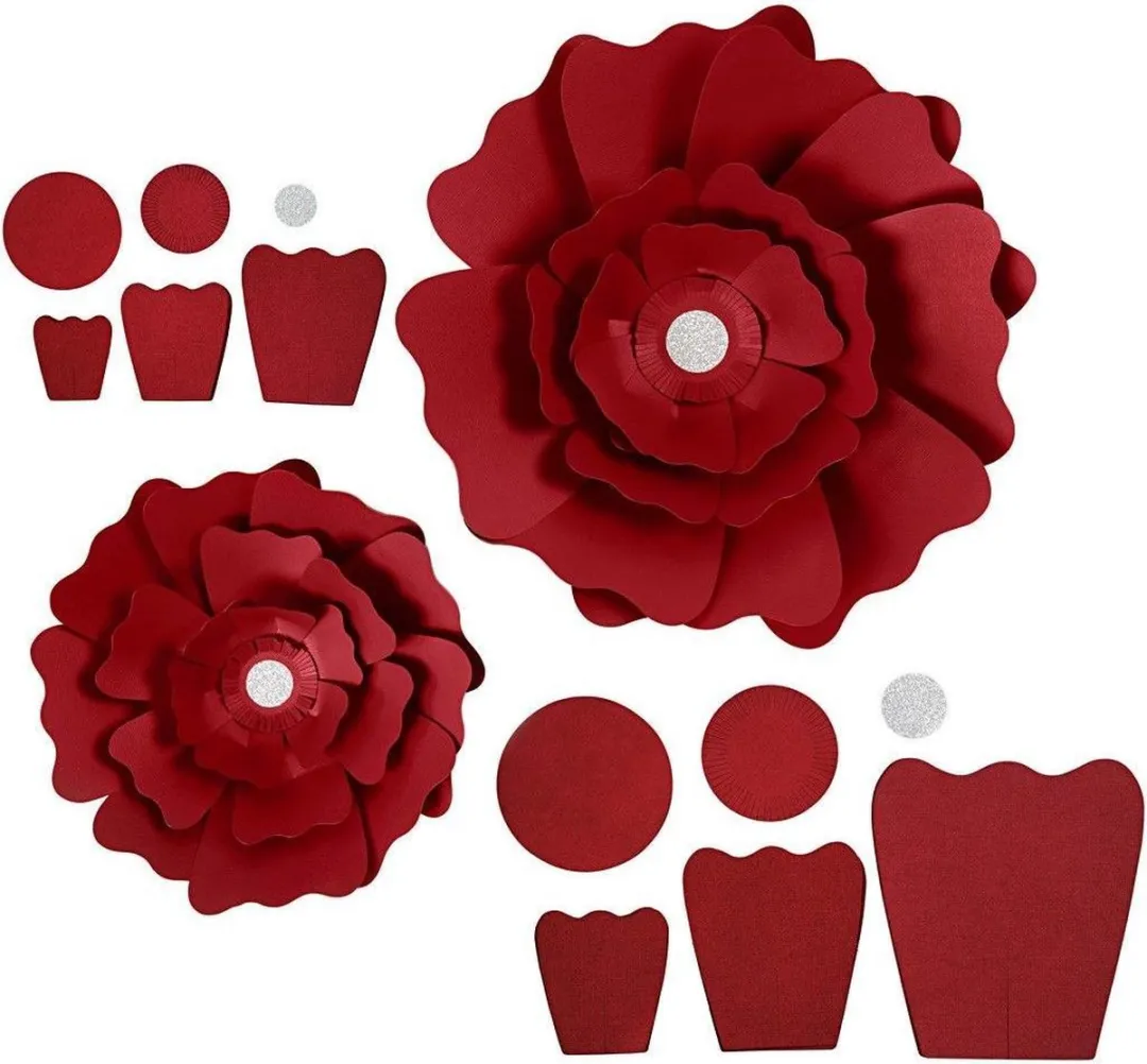 Colortime Bloemen Rood