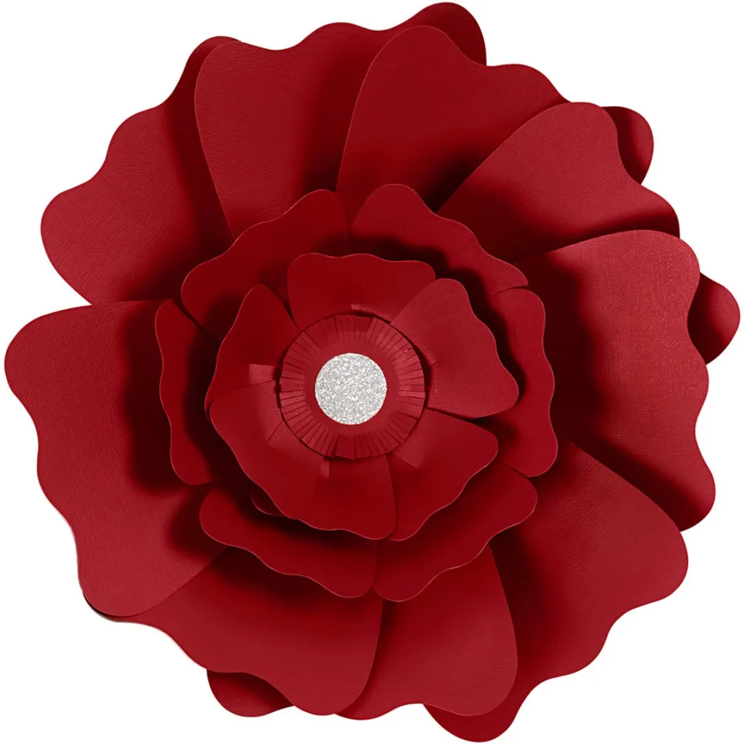 Colortime Bloemen Rood - 2 Stuks