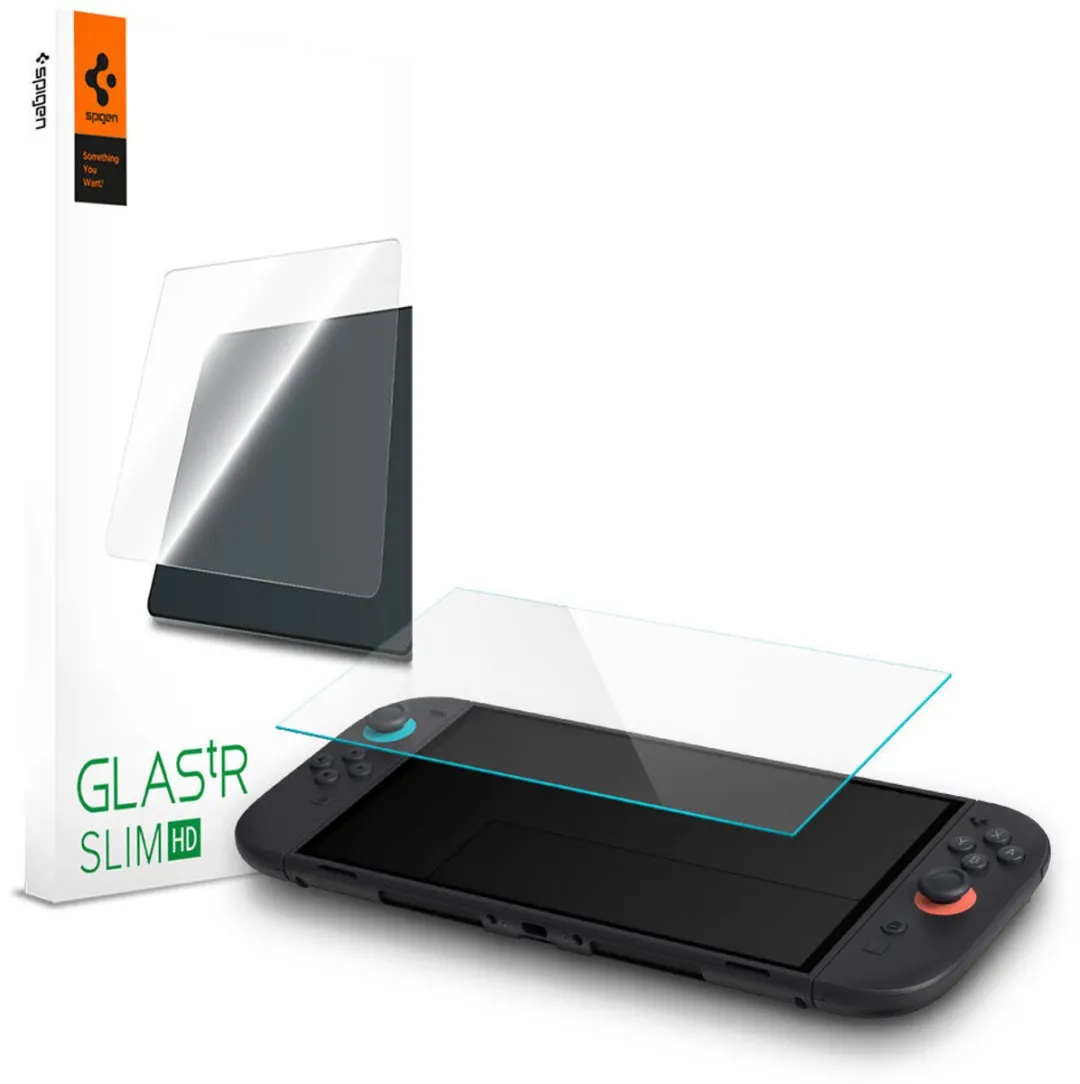 Spigen Glass tR Slim HD Screenprotector 2-pack - Nintendo Switch 2 - afbeelding 6 van 6
