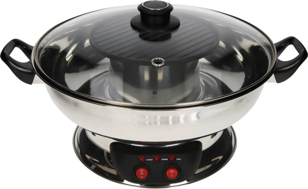Tristar Elektrische Kookpot 5L - 1600W - Chinese Fondue