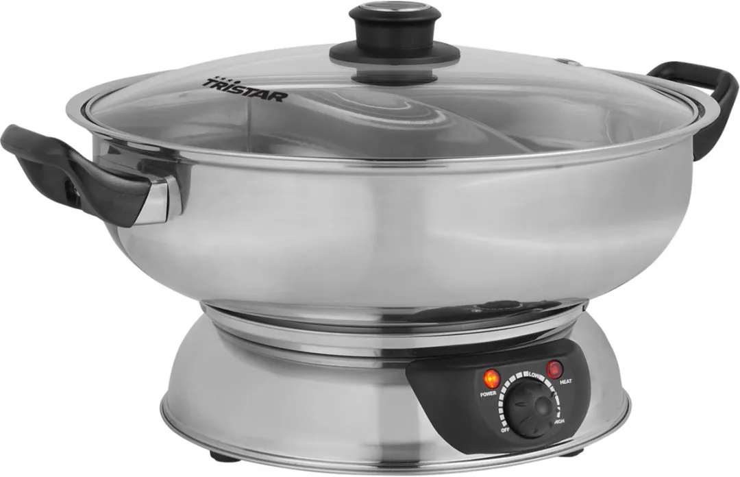 Tristar Elektrische Kookpot 5L - 1600W - Chinese Fondue