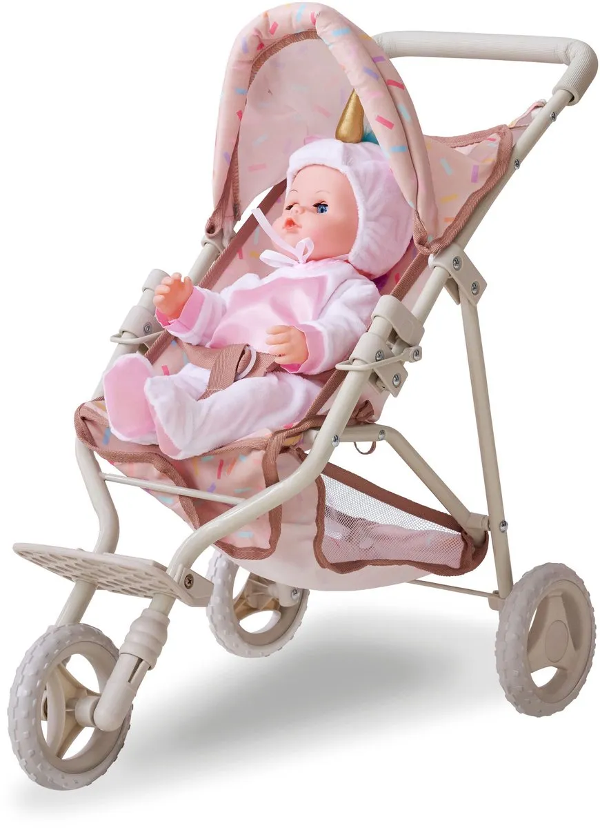 Teamson Kids Jogging Poppenwagen TD-13573A