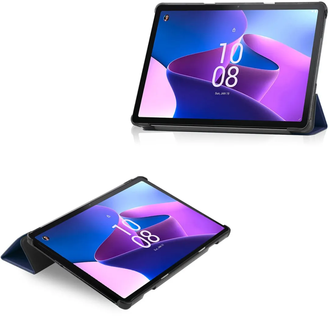 Imoshion SH00051256 Tablethoes - Lenovo Tab M10 (3e gen) - Donkerblauw - afbeelding 6 van 6