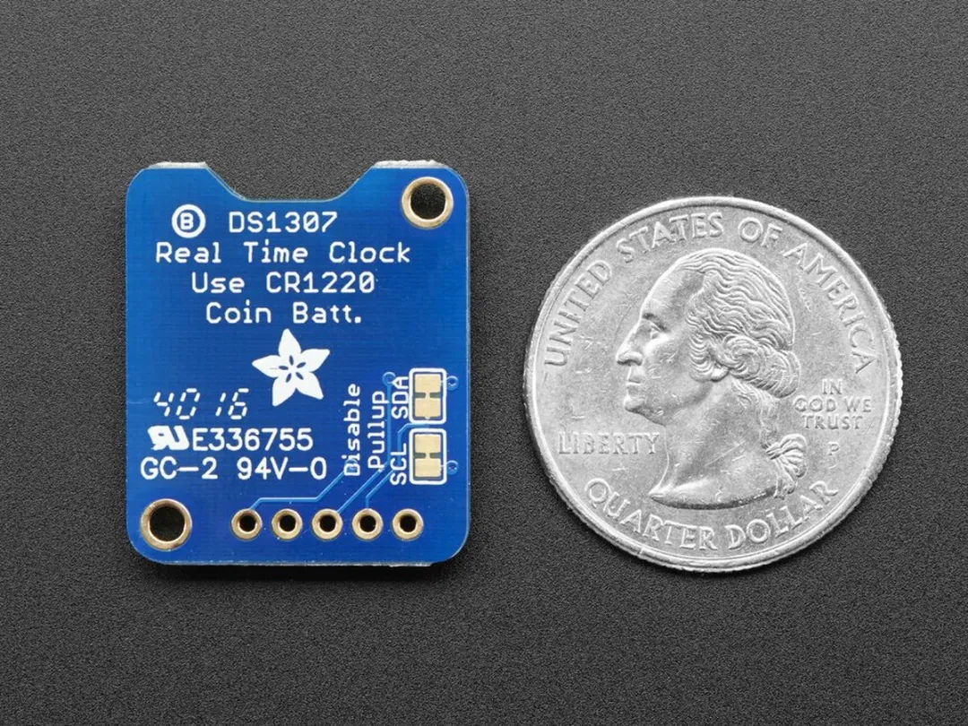 Adafruit DS1307 Real Time Clock Module - Meerkleurig