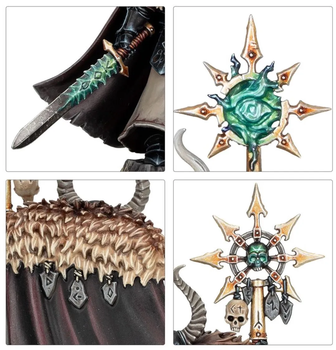 Games Workshop Warhammer Age of Sigmar Chaos Sorcerer Lord 83-100