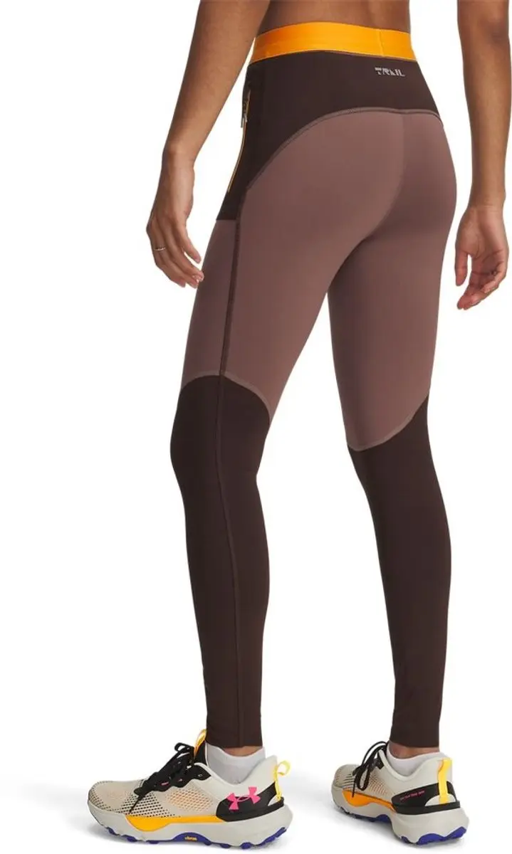 Under Armour Launch Trail Legging Dames - Bruin - XS - afbeelding 3 van 3