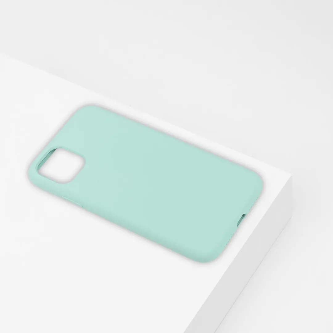 BMAX Siliconen Hoesje iPhone 11 - Zeeblauw