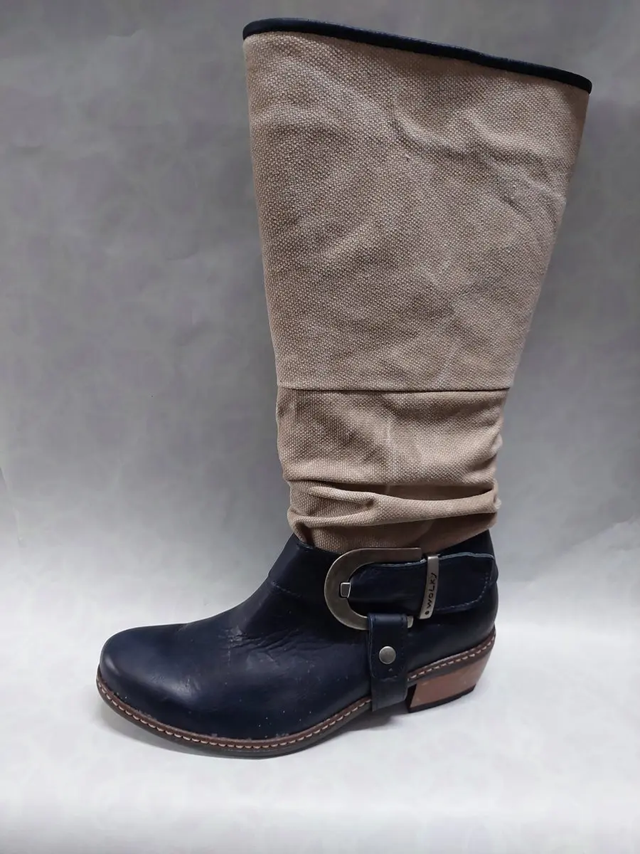 WOLKY 458 / Banda Spring / laarzen / blauw