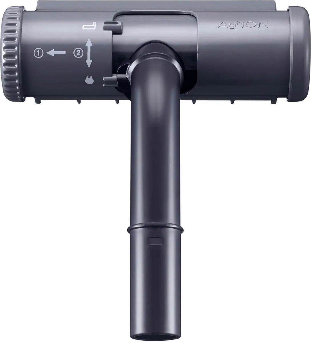 Sharp VW-CA1XE Steelstofzuiger - 18W - 2 Accu's - Zilver/Zwart