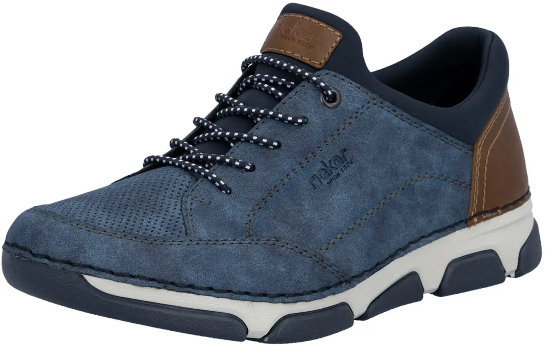 Rieker 15950-14 heren instappers blauw maat 47