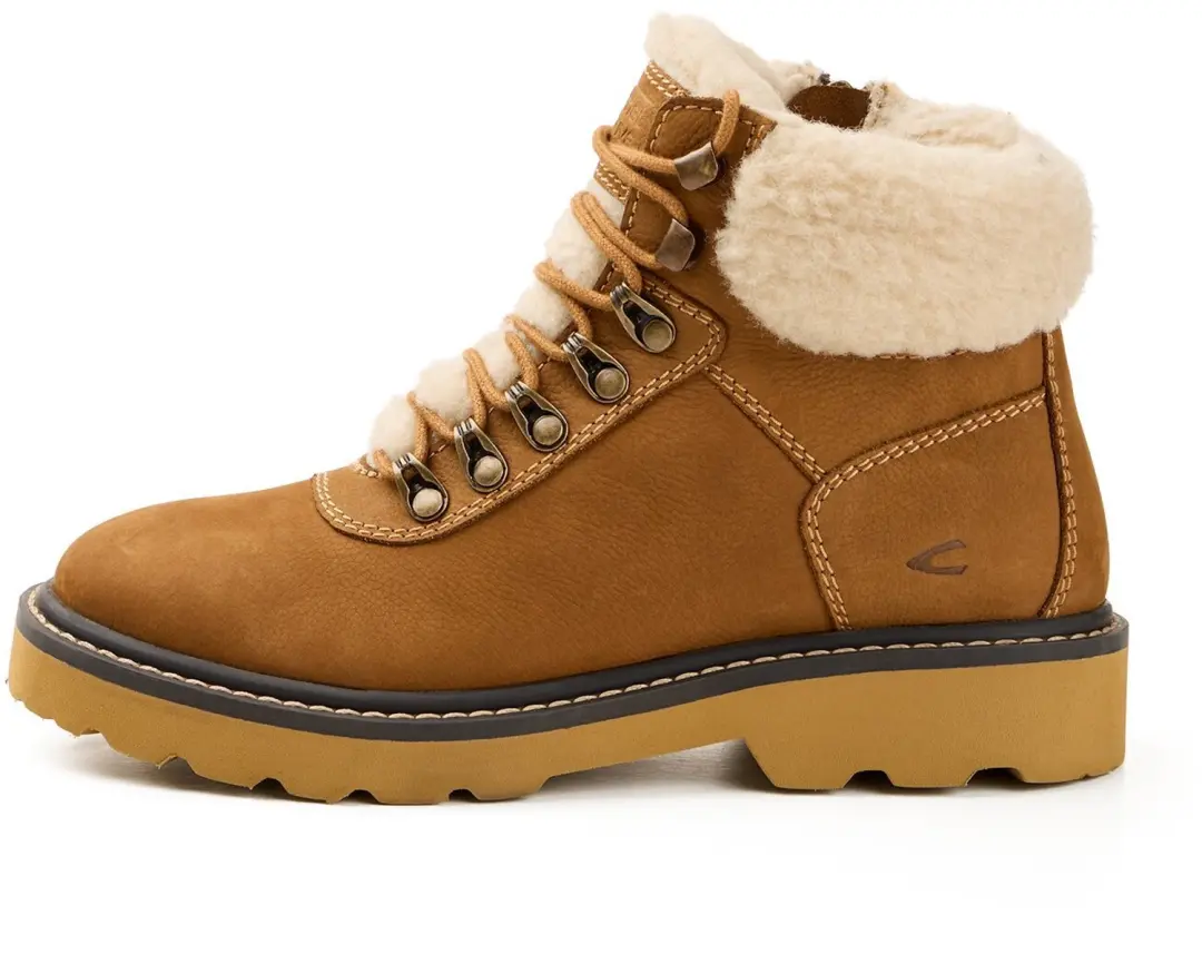 camel active Veterboot met warme schapenwollen voering