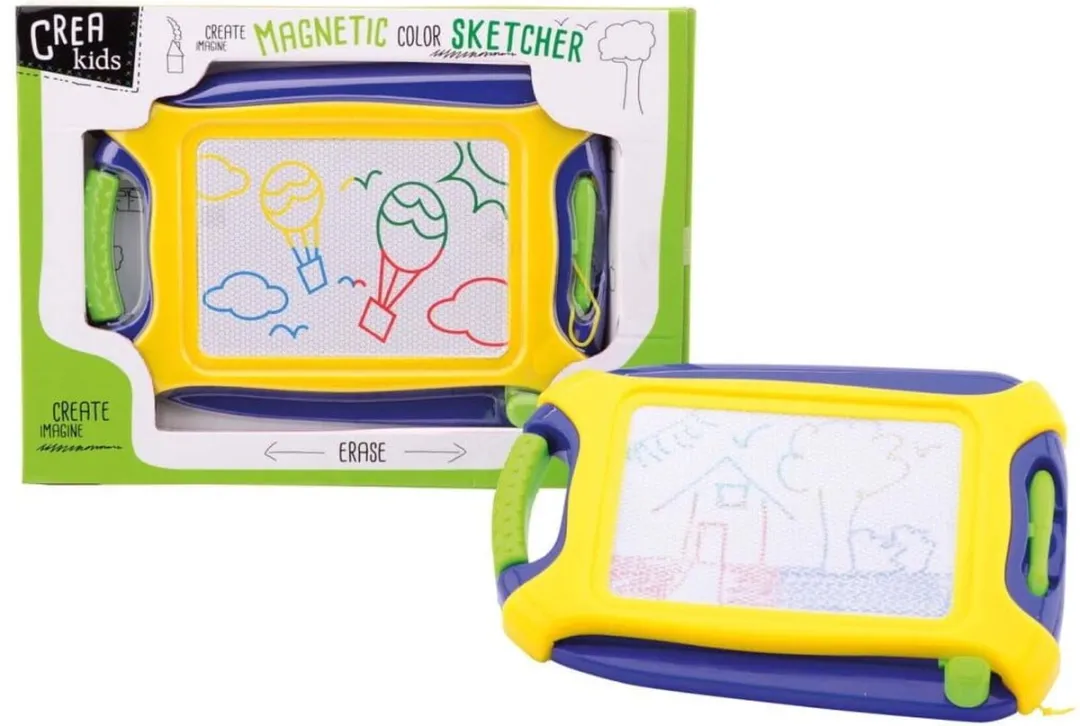 Johntoy Magnetisch Tekenbord 26x18cm - Groen/Paars