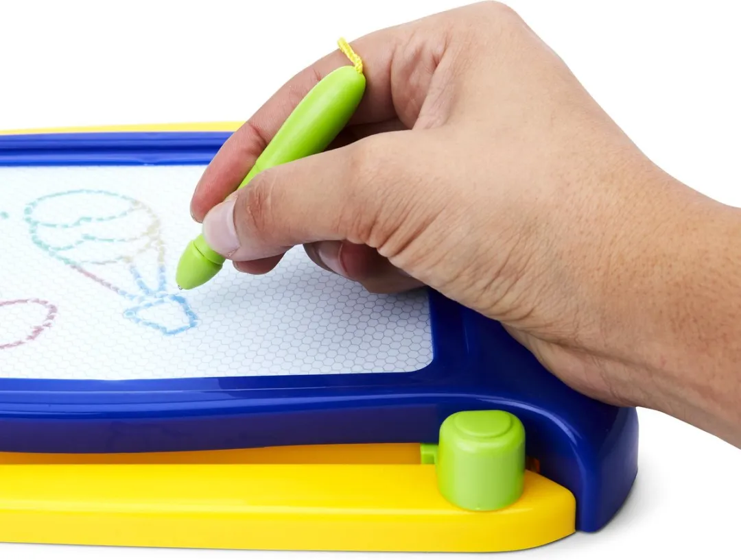 Johntoy Magnetisch Tekenbord 26x18cm - Groen/Paars