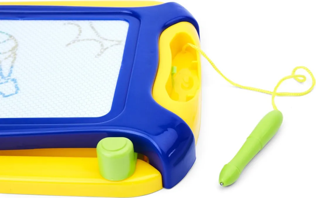 Johntoy Magnetisch Tekenbord 26x18cm - Groen/Paars