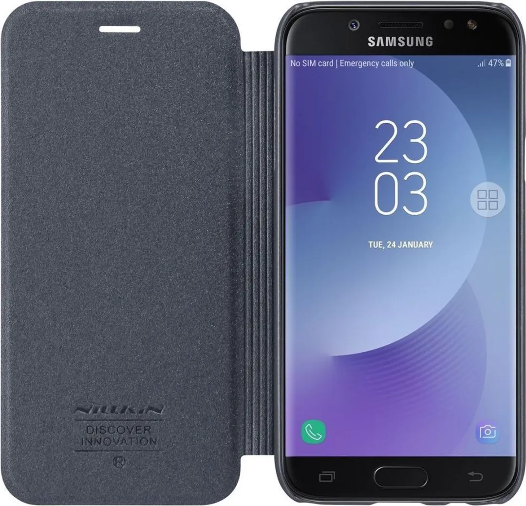 Nillkin Sparkle Hoesje Samsung Galaxy J7 (2017) - Roze - afbeelding 5 van 6