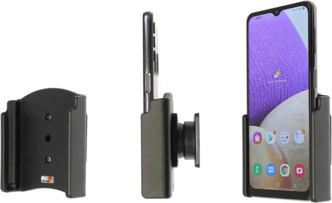 Brodit Passieve Houder Samsung Galaxy A32 - Zwart - 711280
