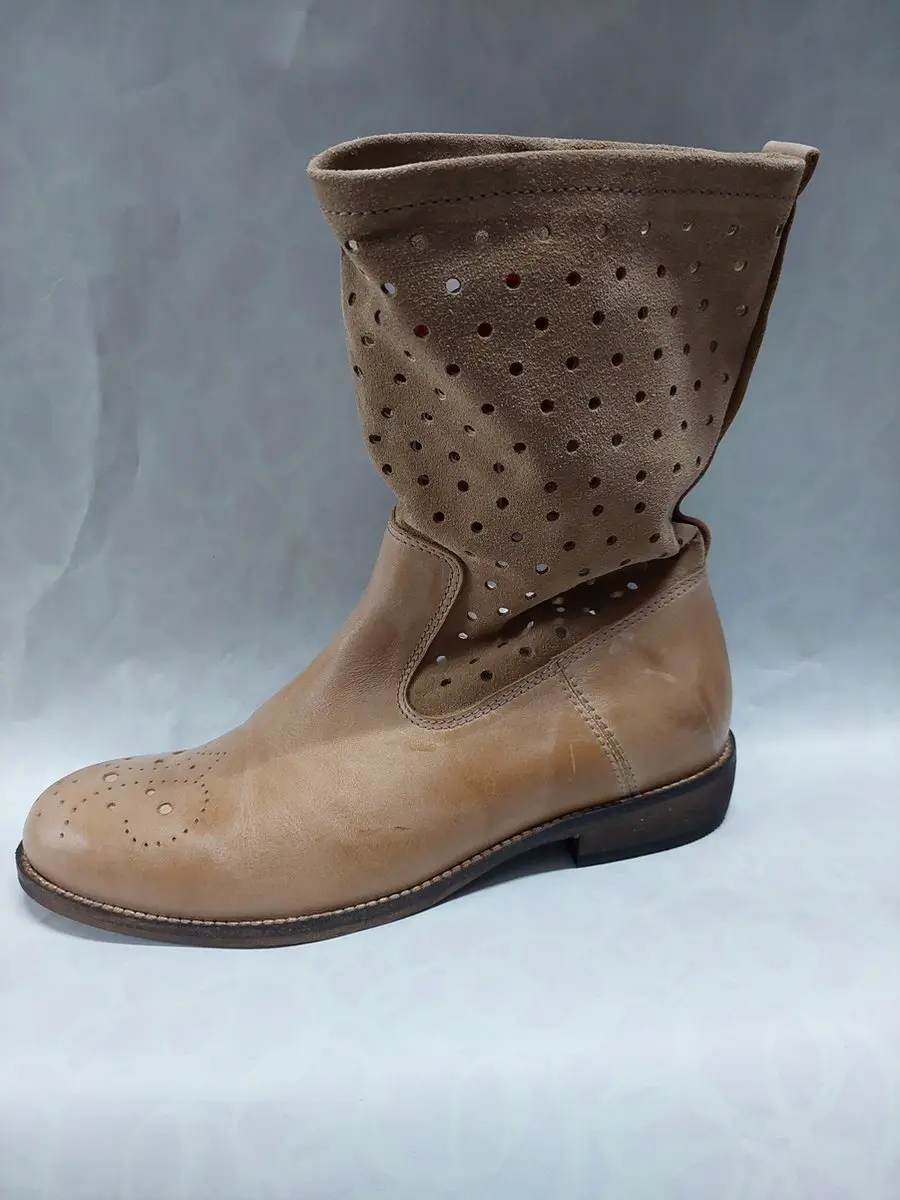 WOLKY 4293 / Troy / halfhoge laarzen / beige / maat 42