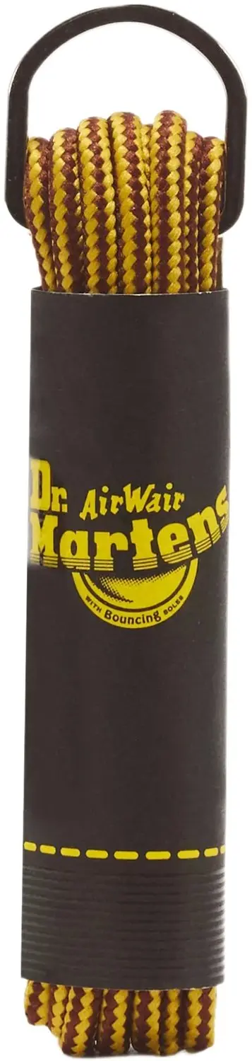 Schoenaccessoires Dr.Martens 140Cm Brn/Ylw Round Lace 8-10I -Ea Brown+Yellow Po