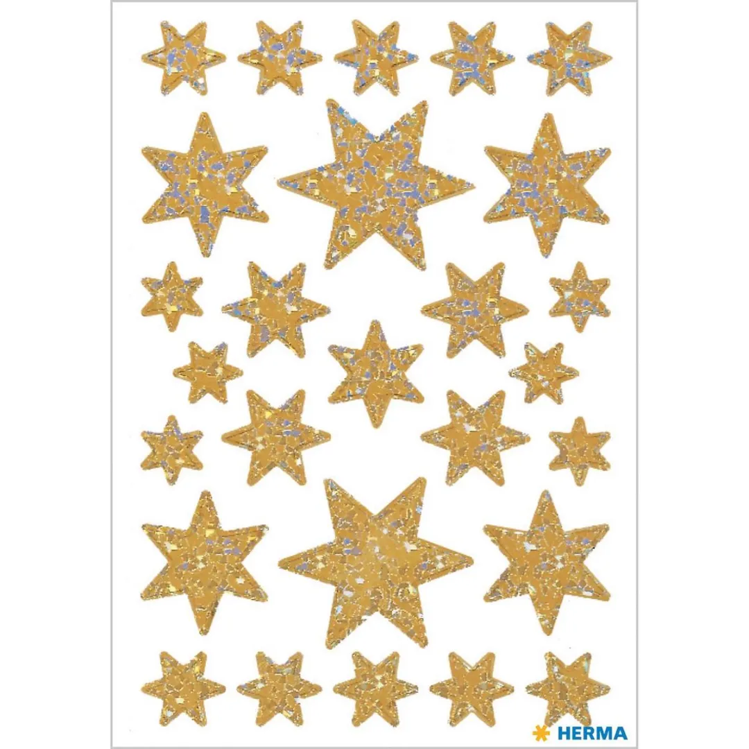 Herma 3916 Goud Stickers - 27 Stuks