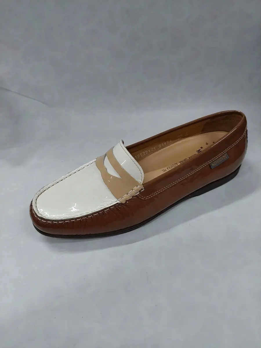 MEPHISTO JANET / instappers / wit-bruin / maat 6 (39)