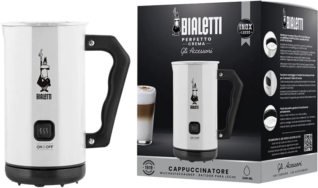 Bialetti MKF02 Automatische melkopschuimer Wit