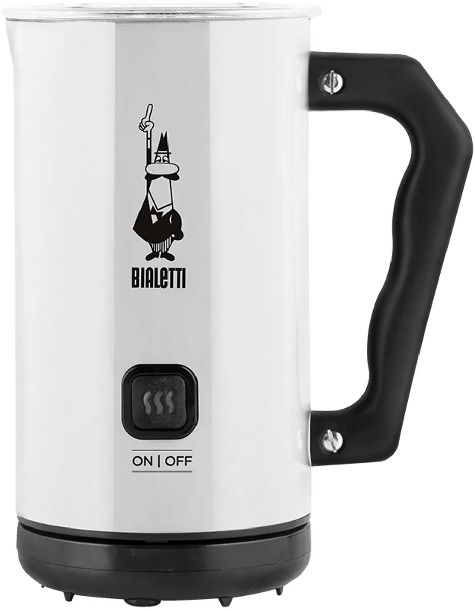 Bialetti MKF02 Automatische Melkopschuimer 500W - 300ml - Wit - afbeelding 6 van 6