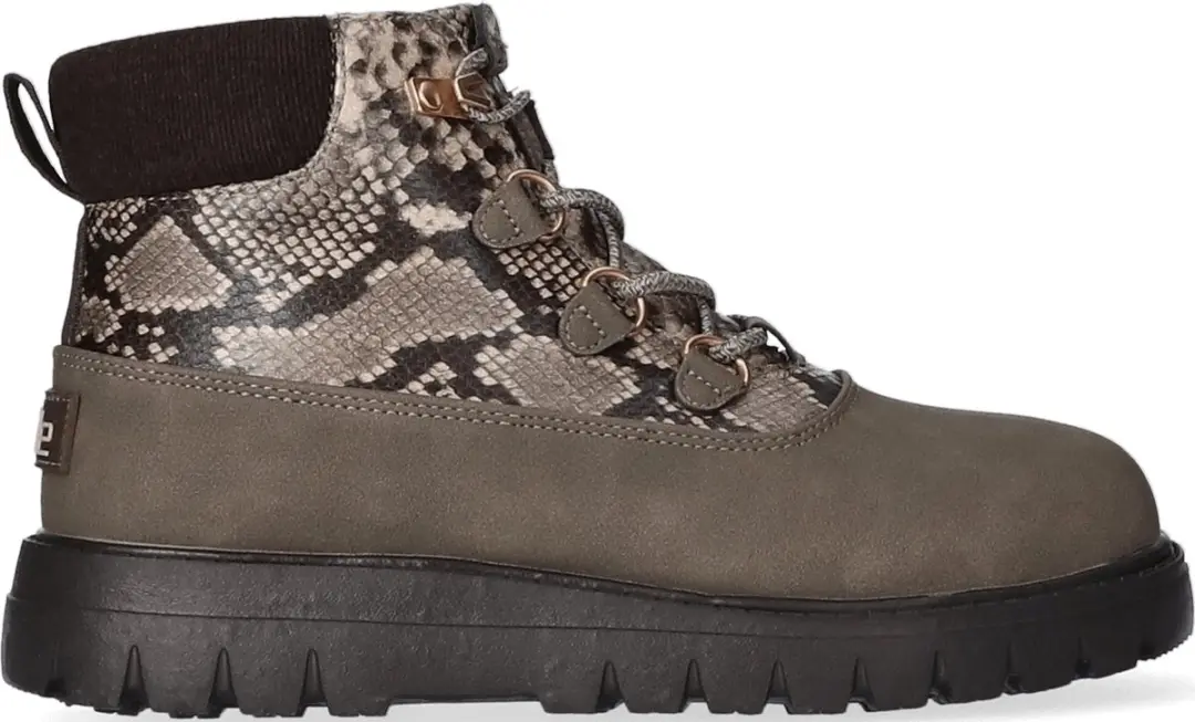 HEYDUDE Tonya Eco Shield Dames Veterboots Chocolate