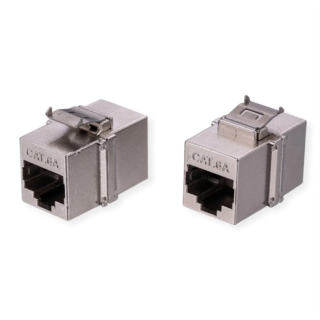 Value RJ-45 Keystone Koppeling Cat.6A - Zilver