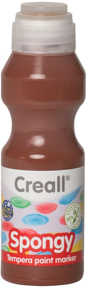 Creall Spongy Verfstift Bruin 70ml