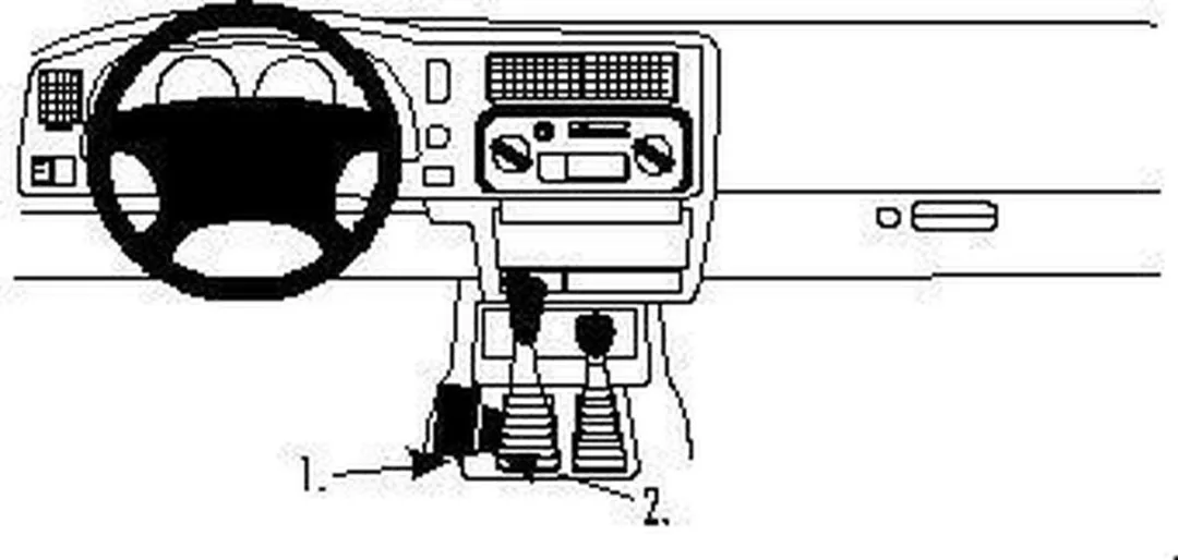 Brodit ProClip 832416 Telefoonhouder