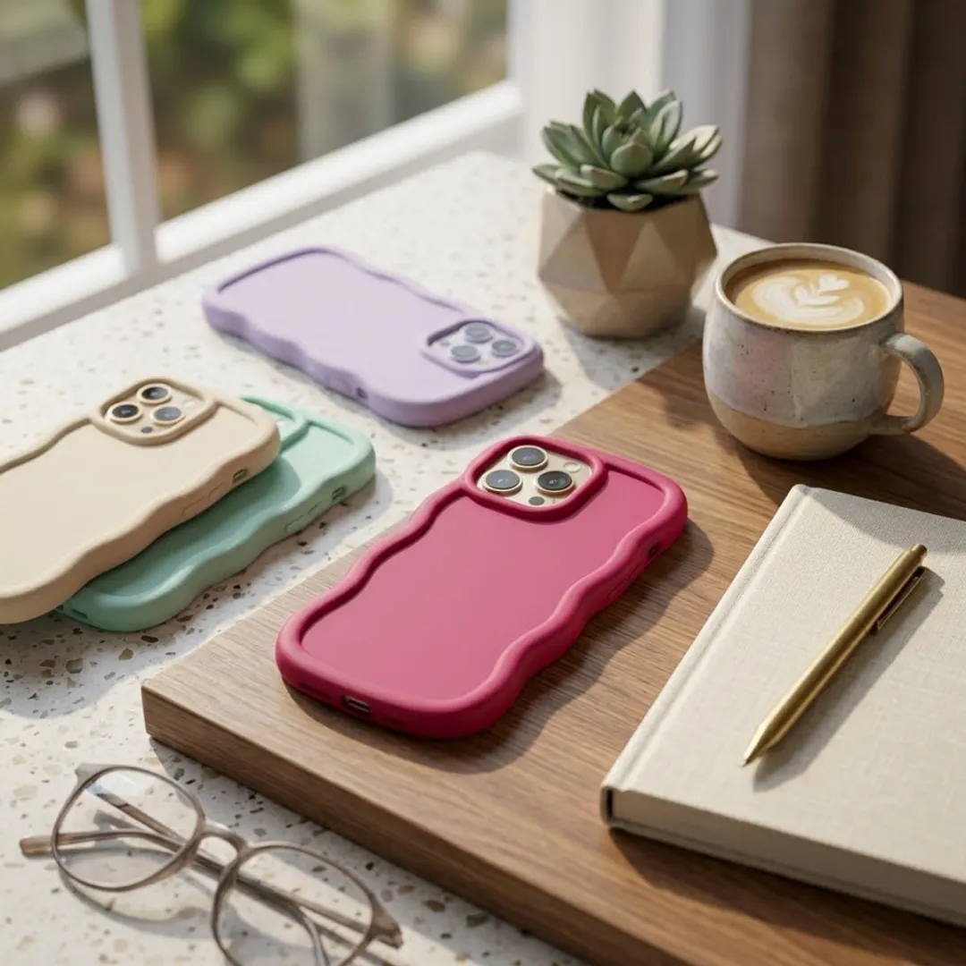 NUVEX iPhone 15 Pro Siliconen Hoesje Set - 6 Stuks - Mintgroen/Zwart/Roz