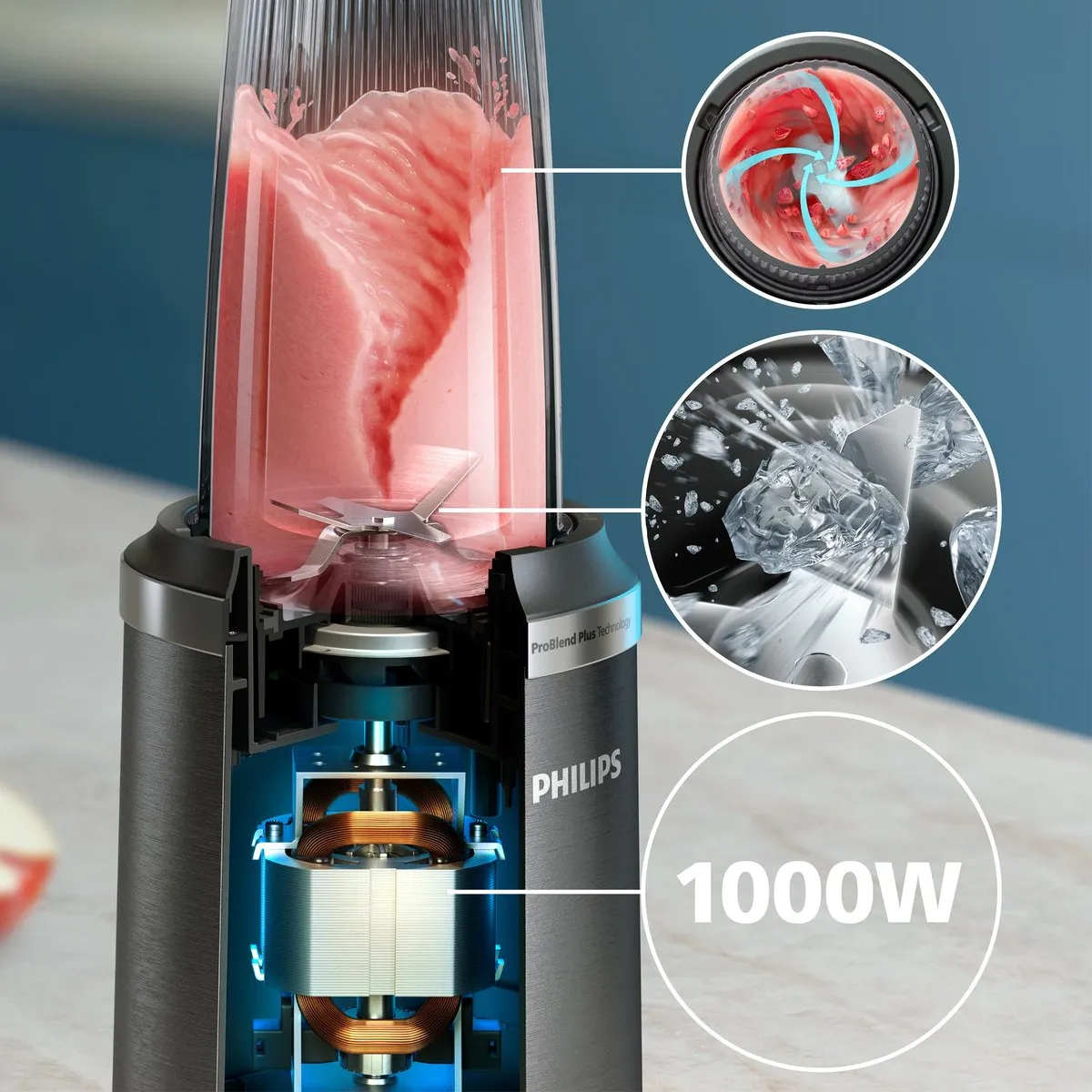 Philips 5000-serie HR2767/00 Blender 1000W