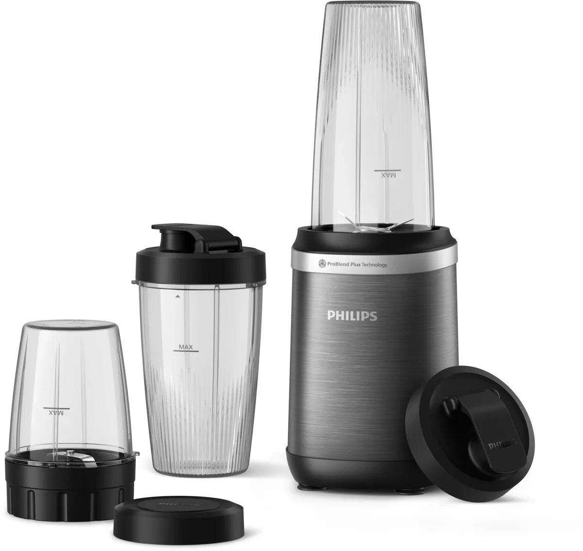Philips 5000-serie HR2767/00 Blender 1000W - 6 Mesjes - Zwart/RVS