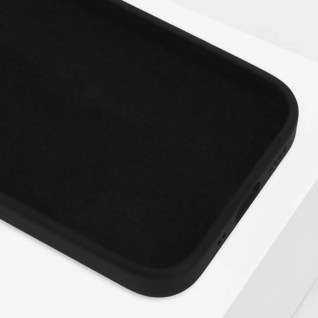 BMAX Siliconen Hoesje iPhone 13 Mini - Zwart