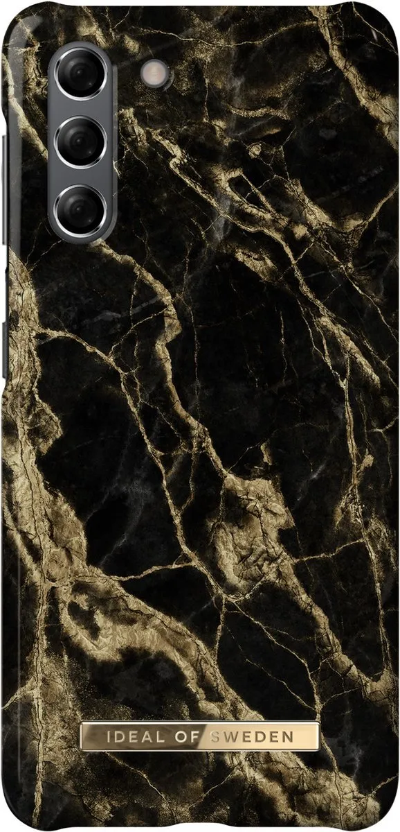 iDeal of Sweden Galaxy S21 Hardcase Golden Smoke Marble - 7340196263012