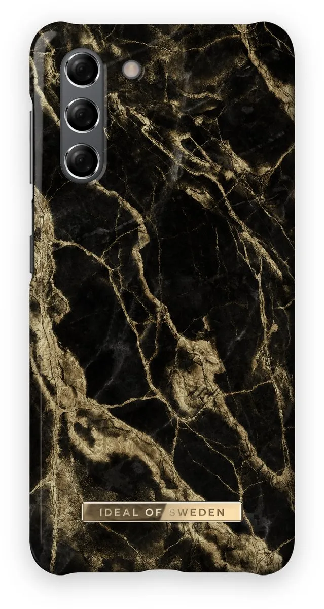 iDeal of Sweden Galaxy S21 Hardcase Golden Smoke Marble - 7340196263012