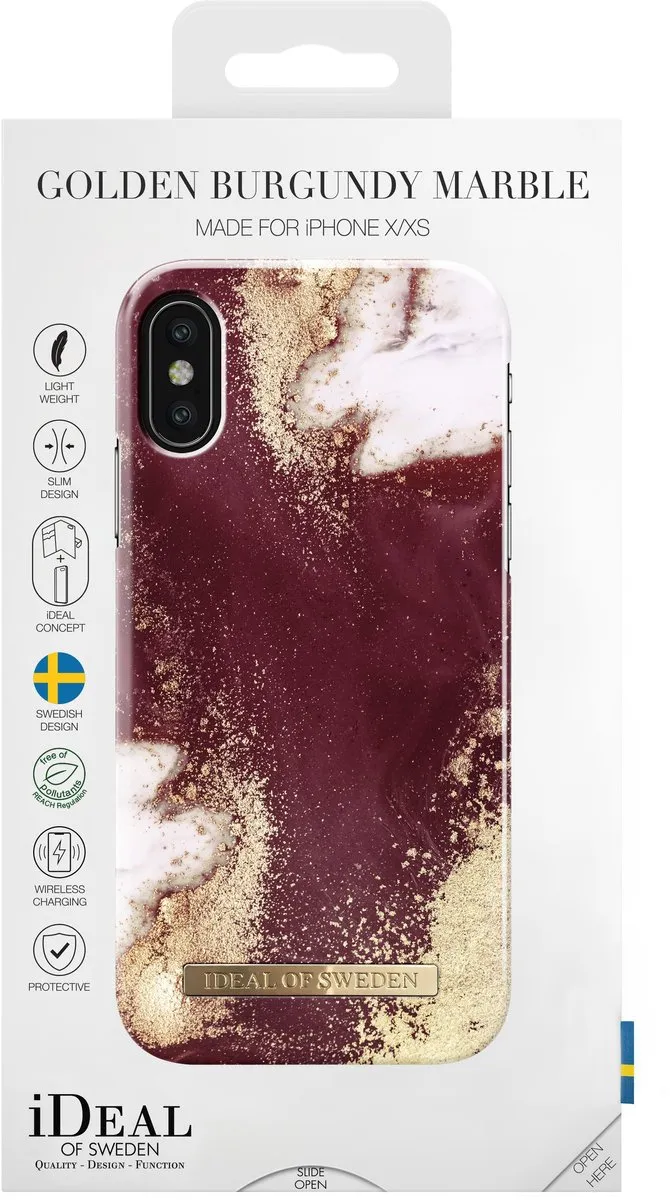 iDeal of Sweden Fashion Case iPhone X/XS IDFCAW19-IXS-149 - Bruin/Goud