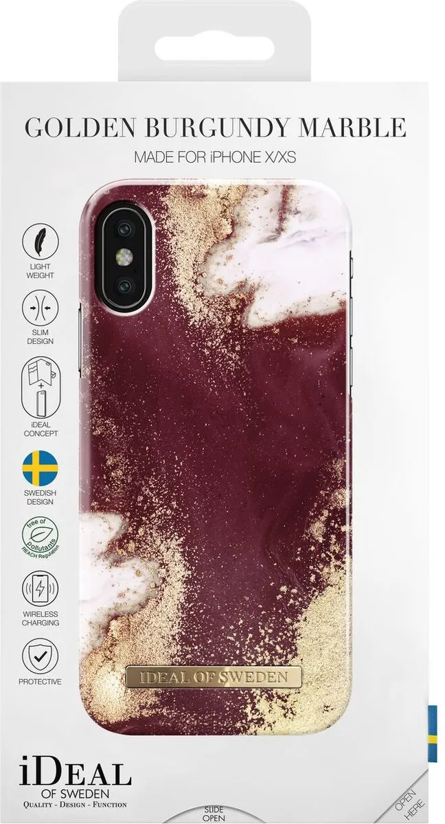 iDeal of Sweden Fashion Case iPhone X/XS IDFCAW19-IXS-149 - Bruin/Goud