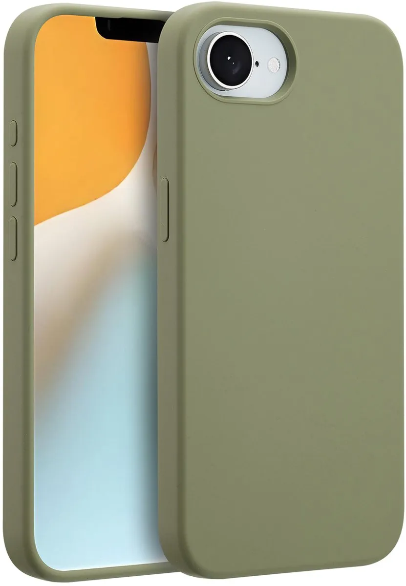 Accezz iPhone 16e MagSafe Hoesje - Olijfgroen