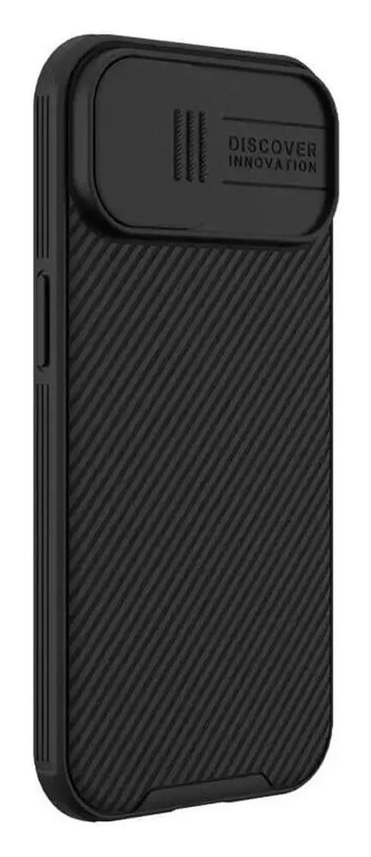 Nillkin CamShield Hoesje iPhone 15 - Camera Slider - Zwart