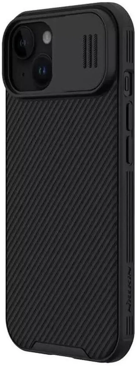 Nillkin CamShield Hoesje iPhone 15 - Camera Slider - Zwart